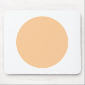 Kreis - Sand mit Weiß Mousepad (Vorne)