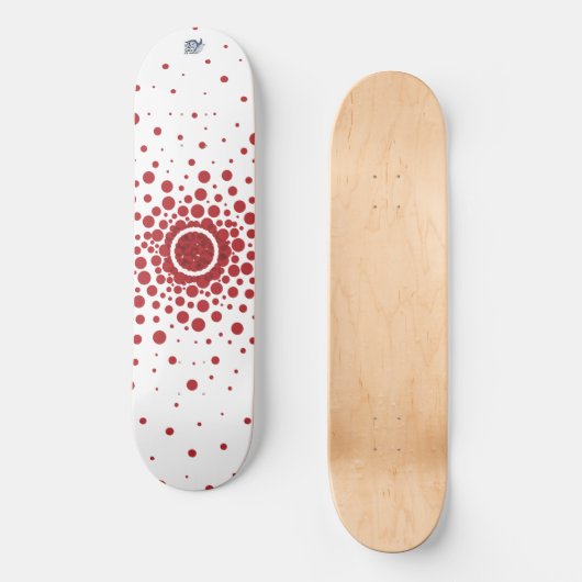 Kreis Skateboard (Vorderseite)