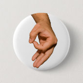 Kreis-Spiel-Hand Button (Vorderseite)