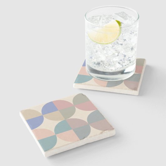 Kreis Steinuntersetzer (Seitenansicht)