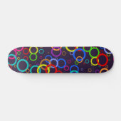 Kreis-Tapete Skateboard (Horizontal)