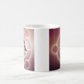 Kreis Ubuntus Linux des Freund-Logos mit Tux Kaffeetasse (Mittel)