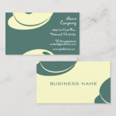 Kreis und Kurven... Visitenkarten Visitenkarte (Vorne/Hinten)