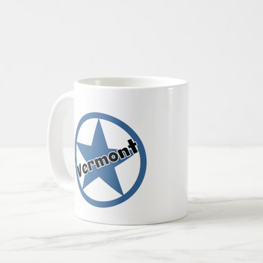 Kreis Vermont Kaffeetasse (Vorderseite Links)