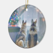 Kreis-Verzierungen Keramik Ornament (Links)