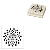 Kreis voller Punkte Gummistempel (Stempel)