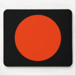 Kreis - Ziegel mit schwarz Mousepad<br><div class="desc">Ein Mauspad mit einem Kreis- oder Spotmotiv in zwei Tönen oder Farben. Ein schönes,  einfaches,  unkompliziertes Design an sich oder ideal als Ausgangspunkt für weitere Anpassungen.</div>