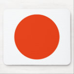 Kreis - Ziegel mit Weiß Mousepad<br><div class="desc">Ein Mauspad mit einem Kreis- oder Spotmotiv in zwei Tönen oder Farben. Ein schönes,  einfaches,  unkompliziertes Design an sich oder ideal als Ausgangspunkt für weitere Anpassungen.</div>