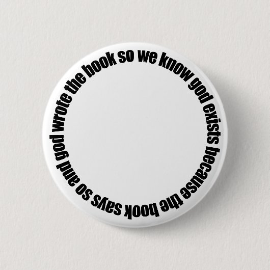 Kreisargumentation Button (Vorderseite)