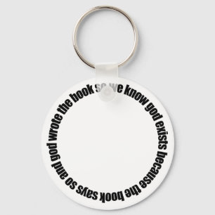 Kreisargumentation Schlüsselanhänger