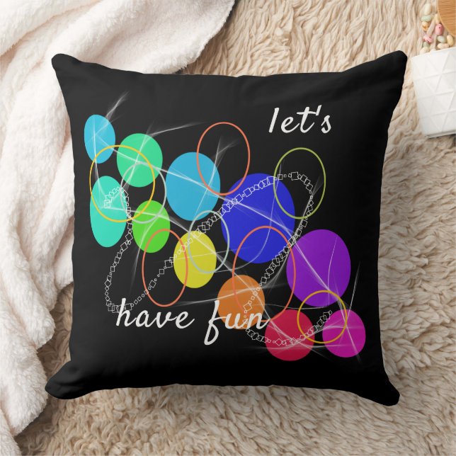 Kreisbahn Kissen (Decke)