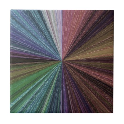 Kreisbogen Fliese (Vorderseite)