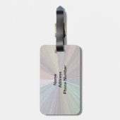 Kreisbogen Gepäckanhänger (Rückseite vertikal)