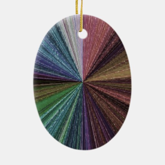 Kreisbogen Keramik Ornament (Hinten)