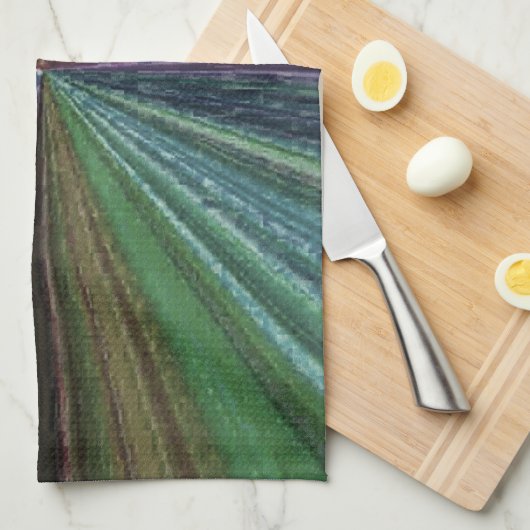 Kreisbogen Küchentuch (Viertel Falte)