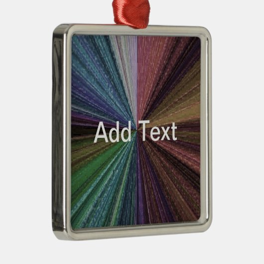 Kreisbogen Silbernes Ornament (Rechts)