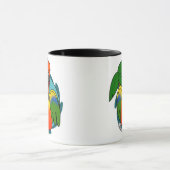 Kreischende Tasse Sun Conure (Zentrum)