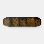 Kreischeulen Skateboard (Horizontal)