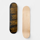 Kreischeulen Skateboard (Vorderseite)