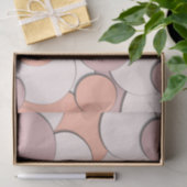Kreisdesign monochrom seidenpapier (Geschenk)