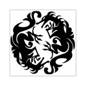 Kreisdrachen Briefmarke Gummistempel (Prägung)