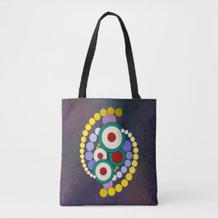 Kreise Abstrakte Artwork Tasche