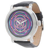 Kreise Armbanduhr (Schrägansicht)