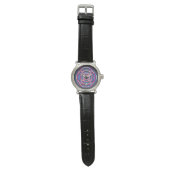 Kreise Armbanduhr (Flach)