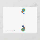 Kreise danken Postkarte (Rückseite)