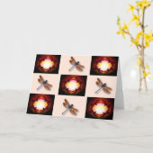 Kreise der Libellen Karte (Gelbe Blume)