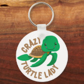 Kreise der verrückten Schildkröte Schlüsselanhänger (Vorderseite)