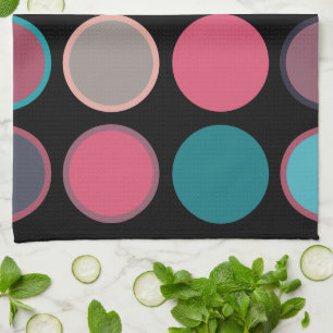 Kreise des Horizonts 3 Geschirrtuch