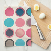 Kreise des Horizonts 3 Geschirrtuch (Viertel Falte)