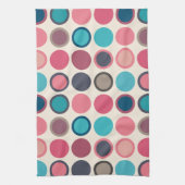 Kreise des Horizonts 3 Geschirrtuch (Vertikal)