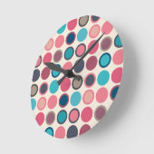 Kreise des Horizonts 3 Runde Wanduhr (Winkel)