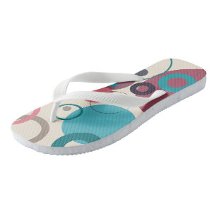 Kreise des Horizonts Badesandalen