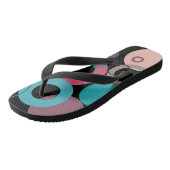 Kreise des Horizonts Badesandalen (Schrägansicht)