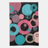 Kreise des Horizonts Geschirrtuch (Vertikal)