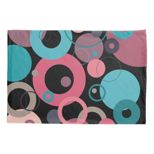 Kreise des Horizonts Kissenbezug (Rückseite)