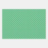 Kreise Diamanten Blume Muster Set 3 Geschenkpapier Set (Vorderseite 3)