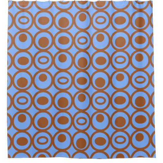 Kreise Duschvorhang (Vorderseite)