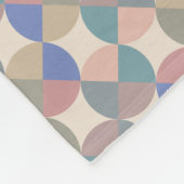 Kreise Fleecedecke (Ecke)