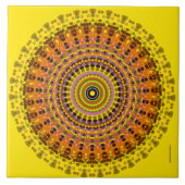 Kreise Fliese (Vorderseite)