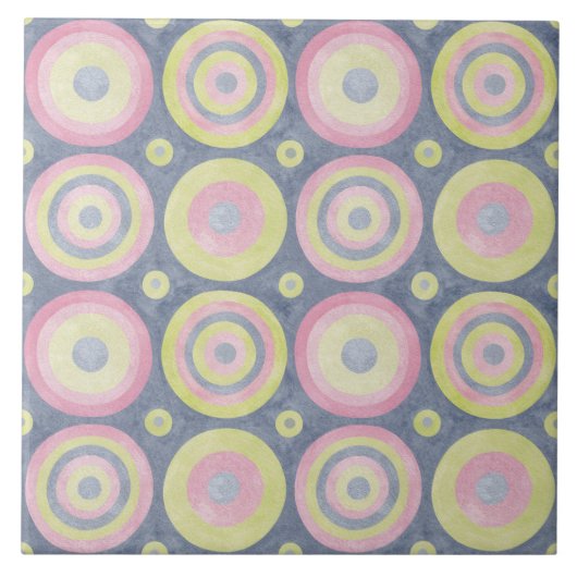 Kreise Fliese (Vorderseite)