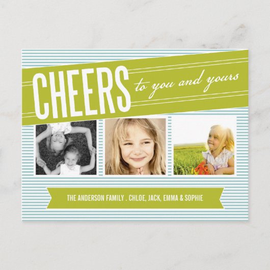 KREISE FÜR SIE UND IHRE | FERIENFOTOKARTE FEIERTAGSPOSTKARTE (Vorderseite)