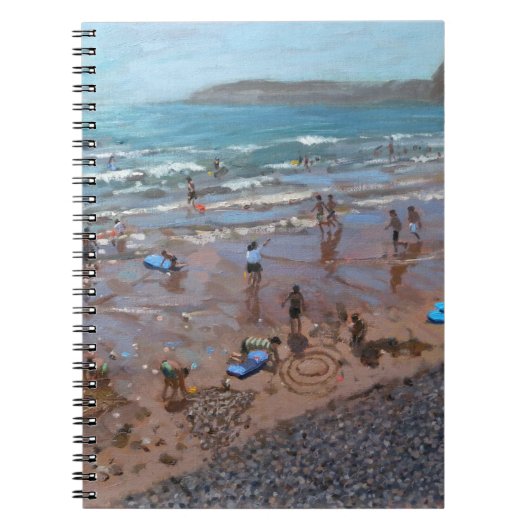 Kreise im Sand Sidmouth 2007 Notizblock (Vorderseite)