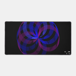 Kreise in der Kugel Maus Pad Mat Schreibtischunterlage