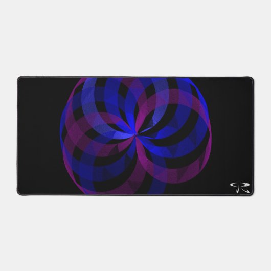 Kreise in der Kugel Maus Pad Mat Schreibtischunterlage (Vorderseite)