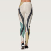 Kreise in einem Kreis - Kandinsky Leggings (Rückseite)