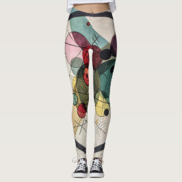 Kreise in einem Kreis - Kandinsky Leggings